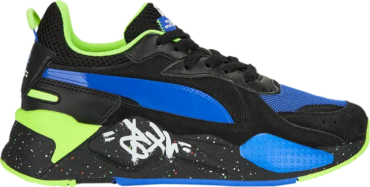 

Кроссовки Puma Need For Speed x RS-X Big Kid Graffiti, черный