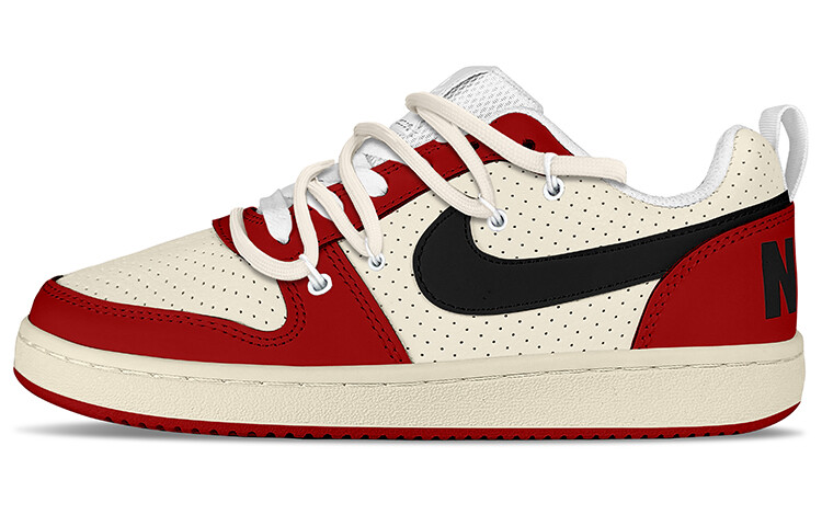 

Кроссовки Nike Skateboarding Shoes Men Low-top Beige, красный
