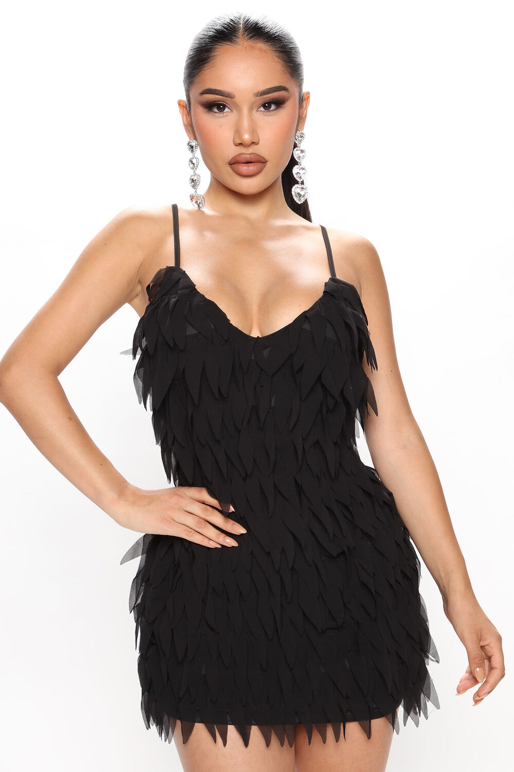 

Мини платье Fashion Nova HDD29069, черный