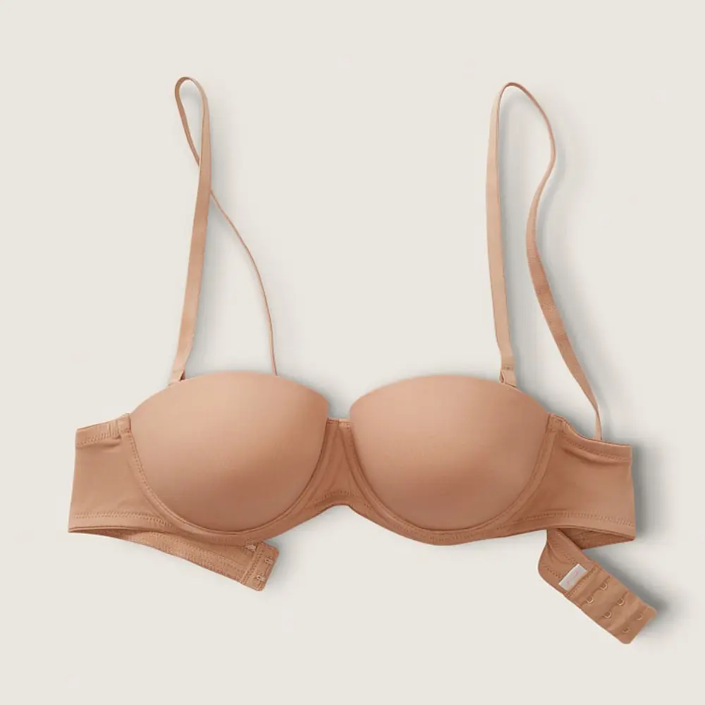 

Бюстгальтер на косточках Pink Wear Everywhere Strapless Push-up, светло-коричневый