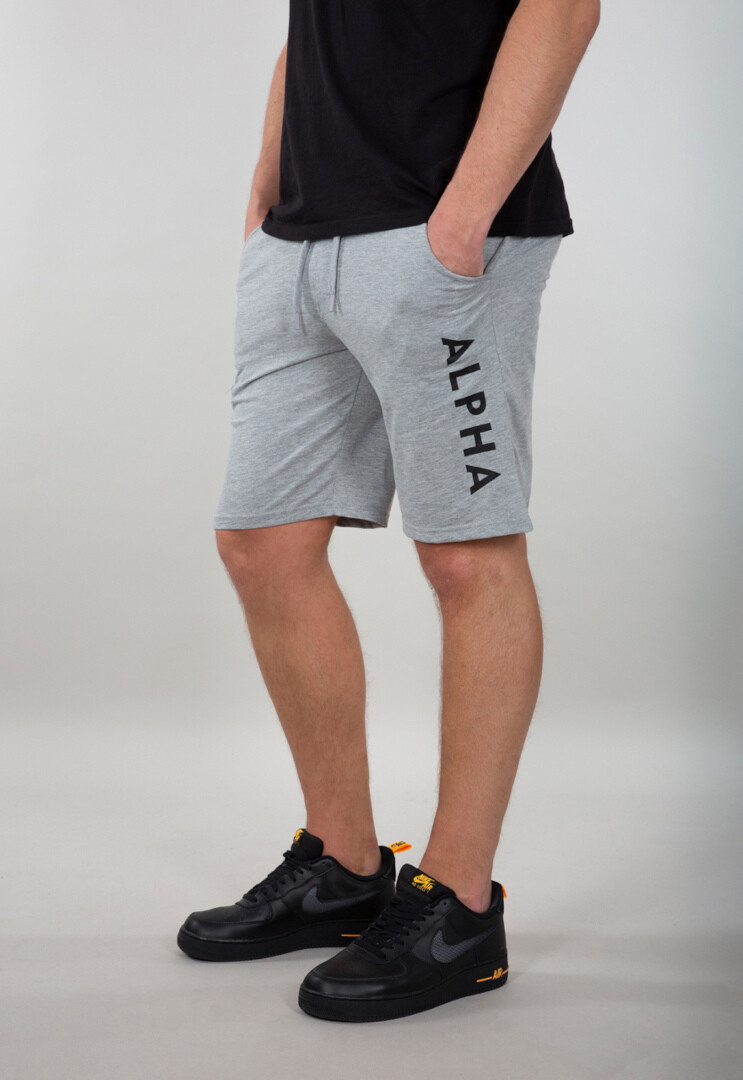 

Шорты Alpha Industries Jersey, серые