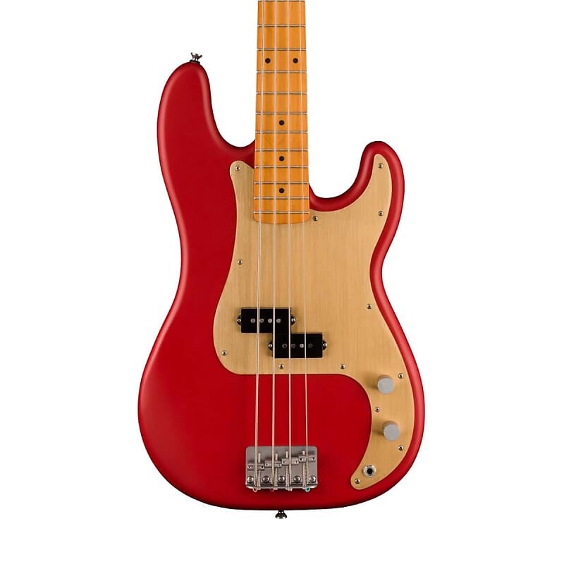 

Squier 40th Anniversary Precision Bass, Vintage Edition - Satin Dakota Red