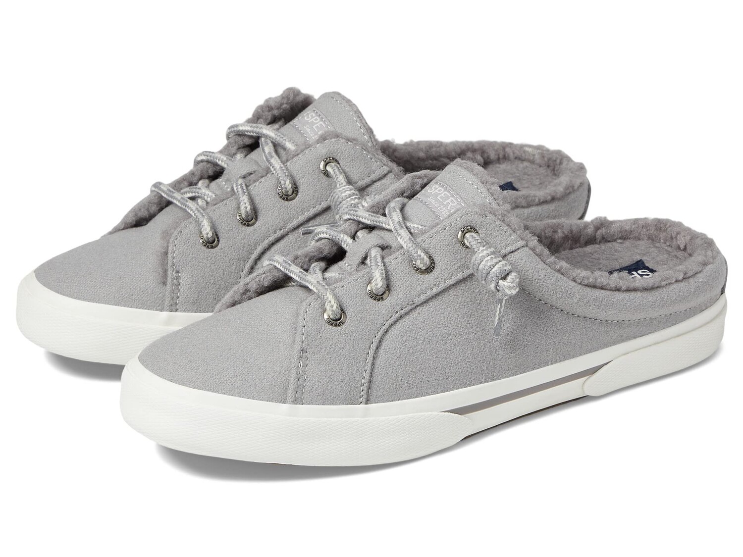 

Кроссовки Sperry, Pier Wave Mule Teddy Wool