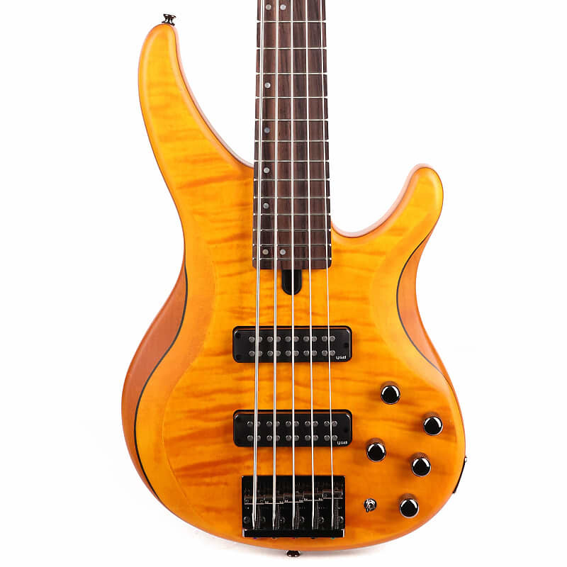 

Yamaha TRBX605FM 5-струнная бас-гитара Matte Amber TRBX605FM 5-String