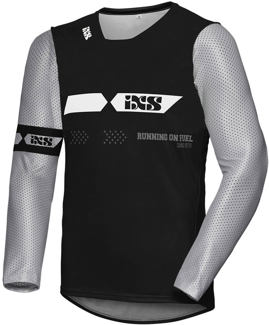 

Джерси IXS MX Jersey 19 2.0 Slim Мотокросс, черно-серые