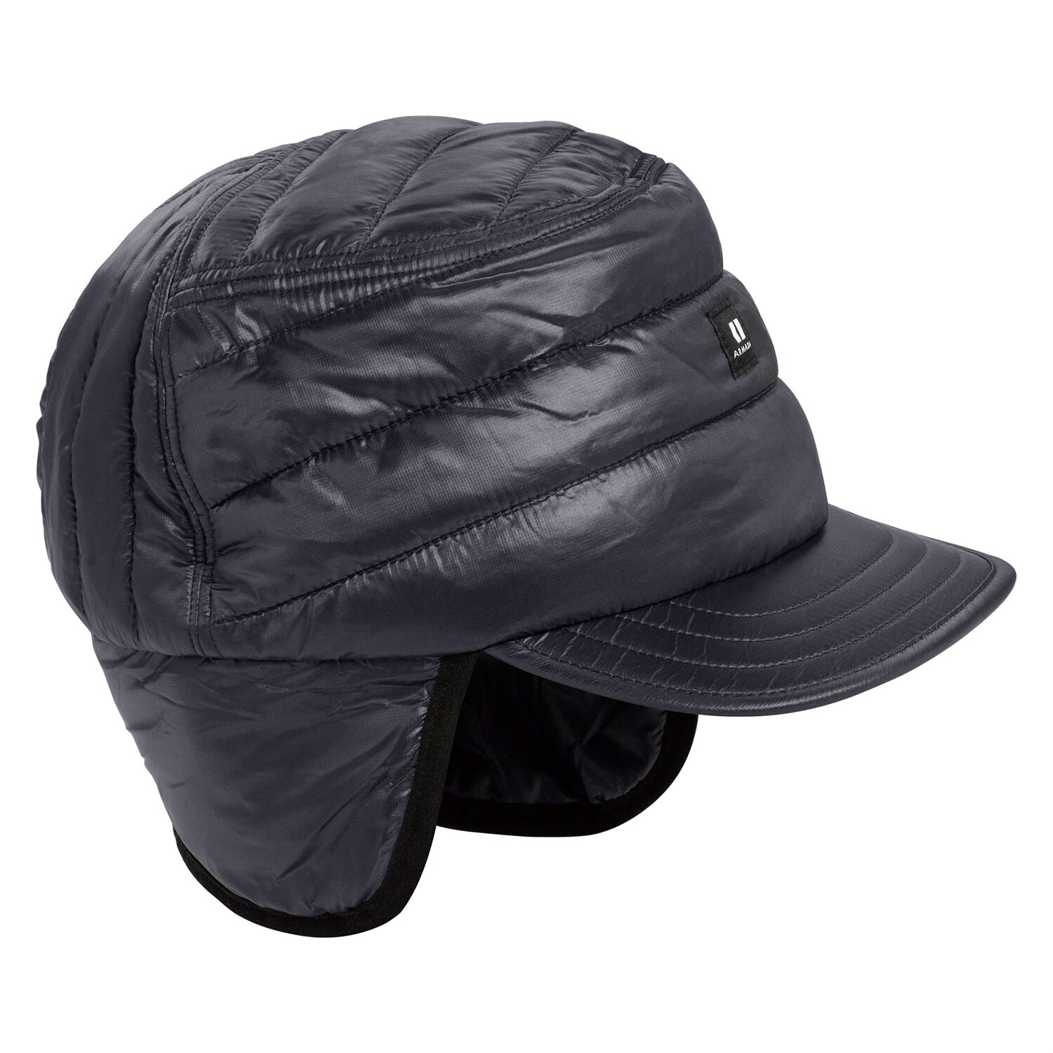 

Стеганая шапка Armada Packable, черная
