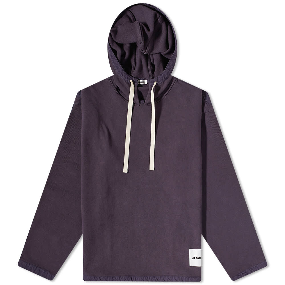 

Толстовка Jil Sander Garment Dyed Popover Hoody