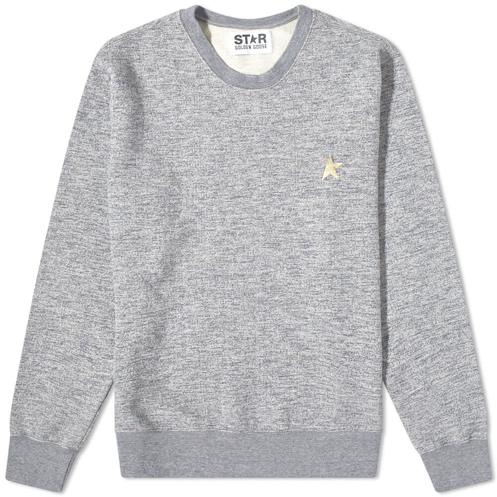 

Толстовка Golden Goose Star Archibald Crew Sweat, Серый