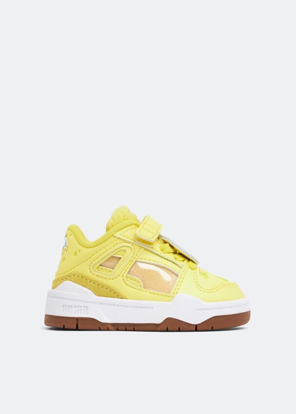 

Кроссовки для малышей Puma x SpongeBob Slipstream 2, желтый