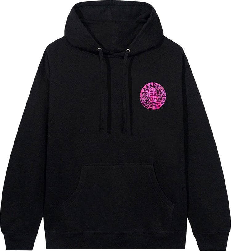 Худи Anti Social Social Club Level 8 Hoodie 'Black', черный - фото