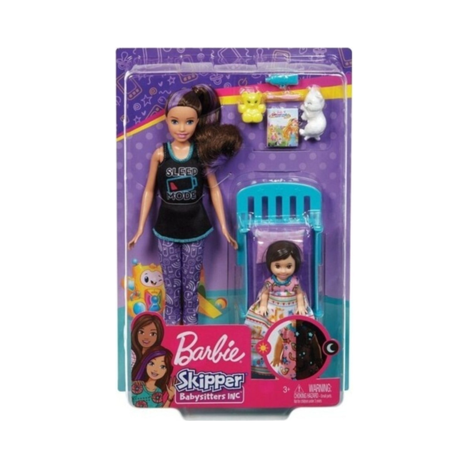 

Игровой набор Barbie Skipper Babysitters
