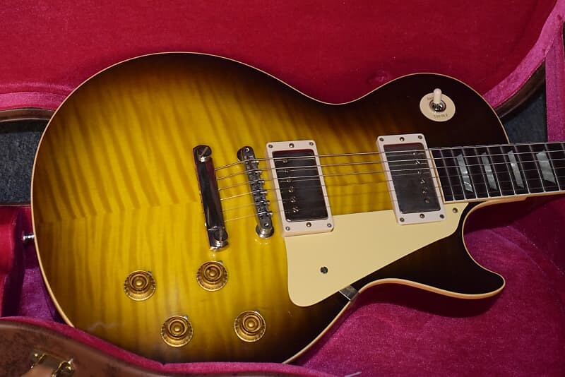 

Gibson Custom Shop 1959 Reissue Les Paul Standard VOS - Green Lemon Fade