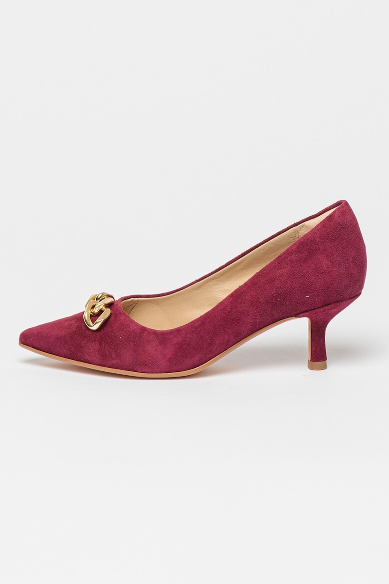 

Violet55 замшевые туфли на цепочке Clarks, фиолетовый
