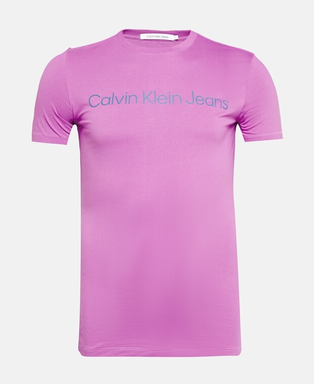 

Футболка Calvin Klein Jeans, розовый