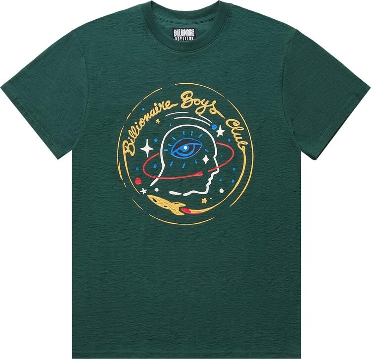 

Футболка Billionaire Boys Club Mindset Short-Sleeve Knit 'Pineneedle', зеленый