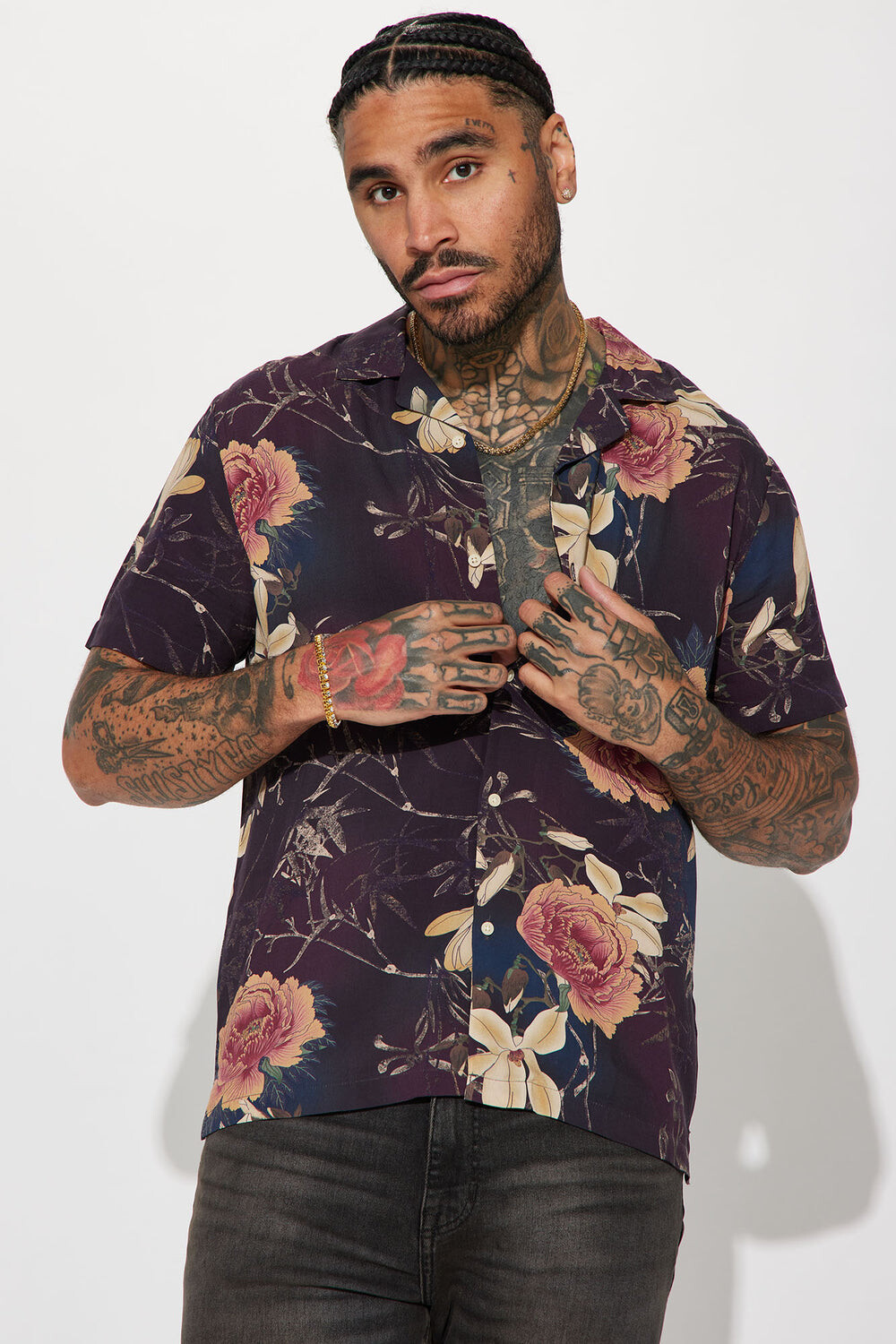 

Рубашка Fashion Nova CVS7750, коричневый