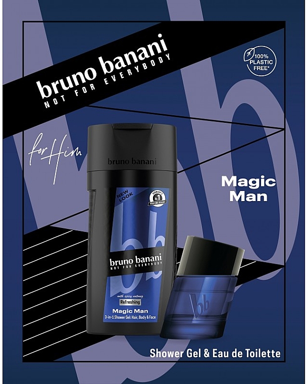 Парфюмерный набор Bruno Banani Magic Man, 2 предмета - фото