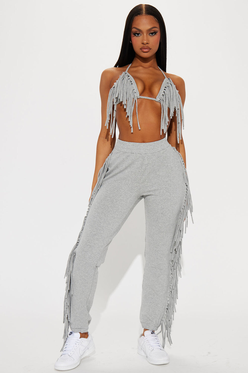 

Джоггеры Fashion Nova FB015SET, серый