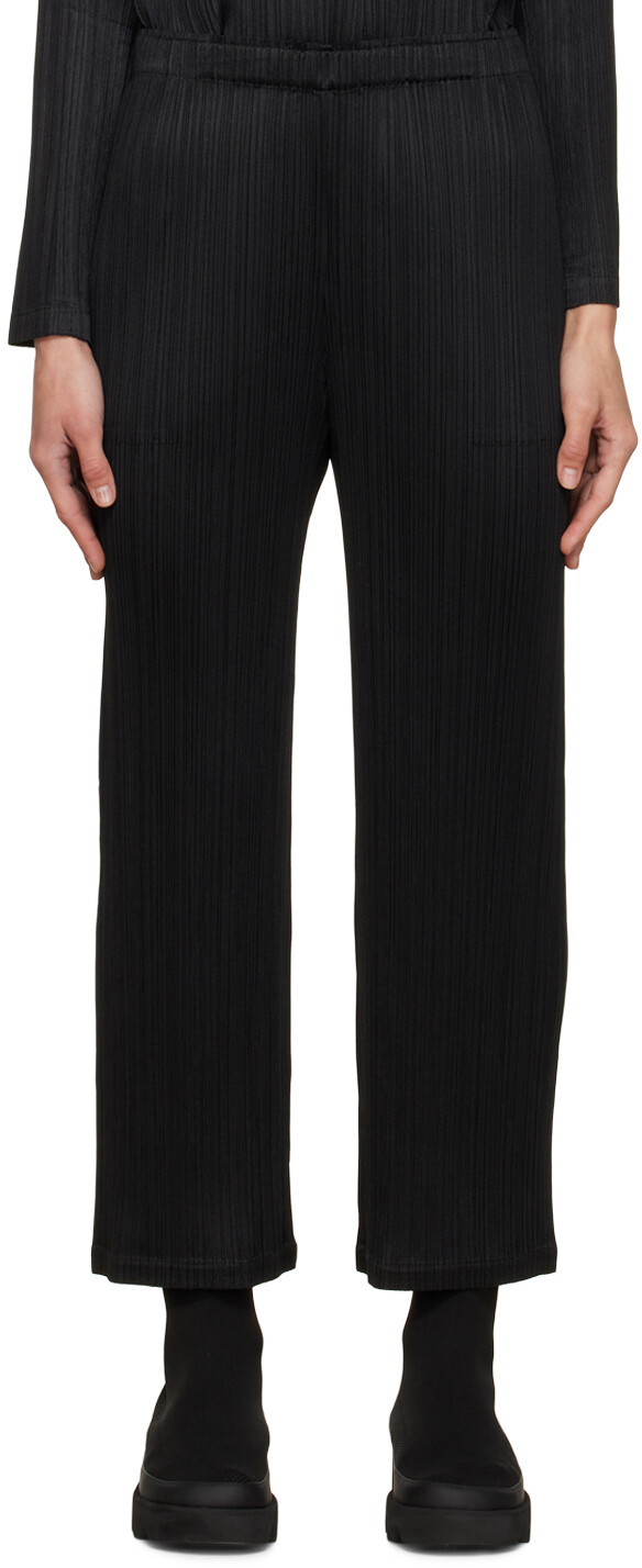 

Черные брюки Forward 1 Pleats Please Issey Miyake
