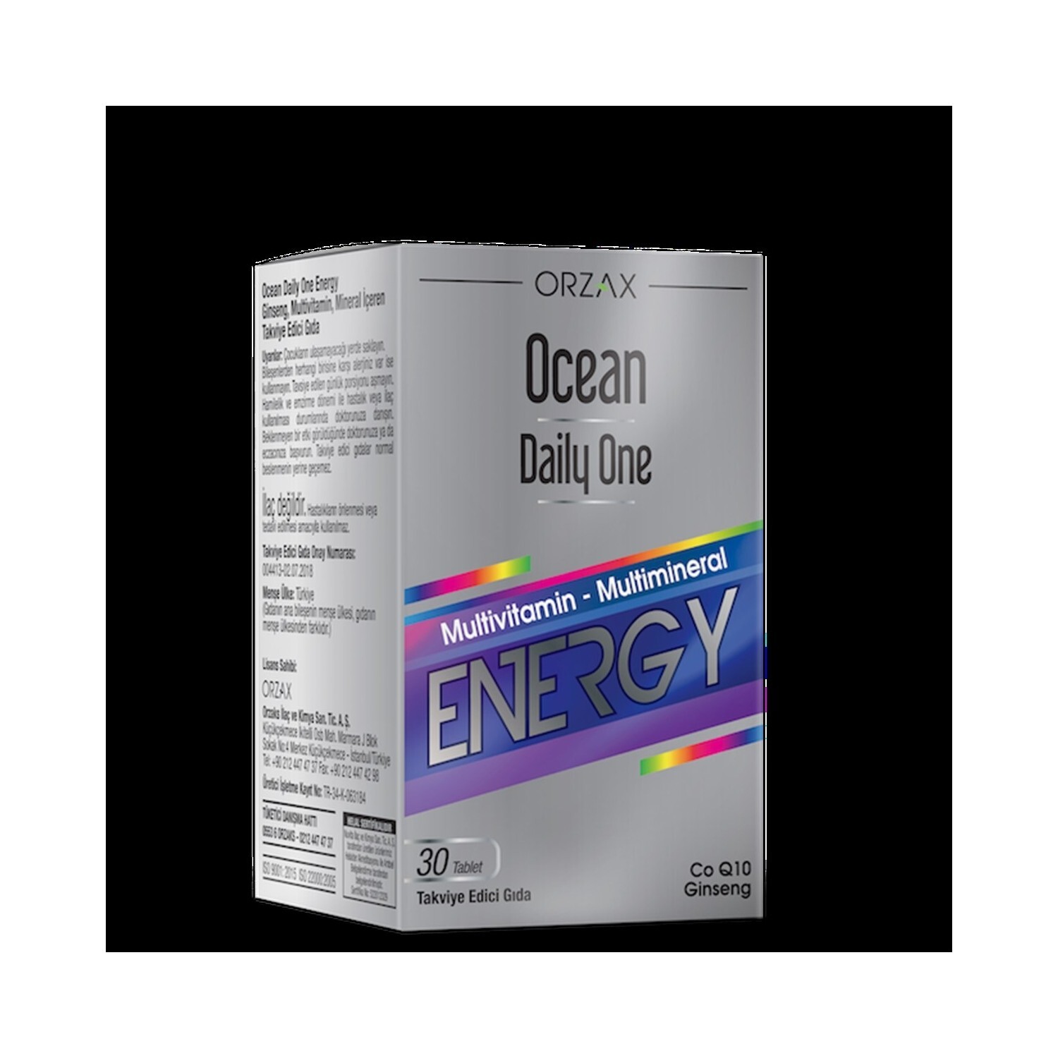 

Активная добавка Ocean Daily One Energy, 30 таблеток