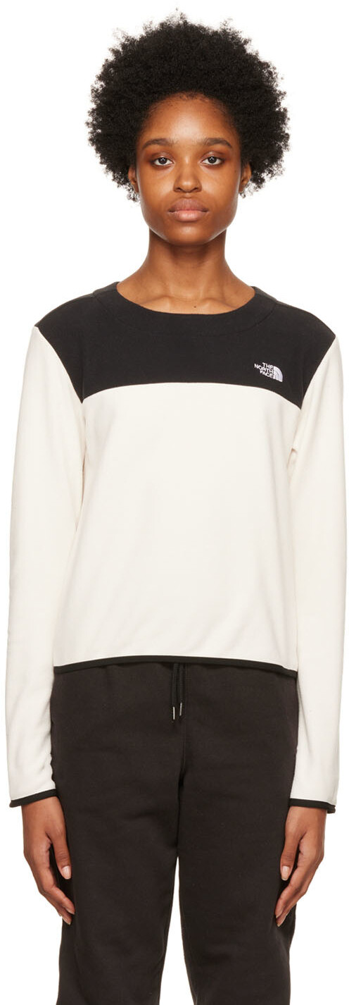 

Толстовка Off-White & Black TKA Glacier The North Face, Белый