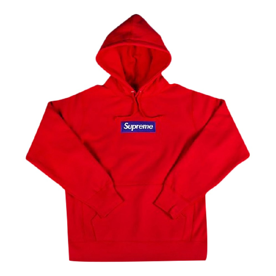 цена Худи Supreme Logo Hooded, красный