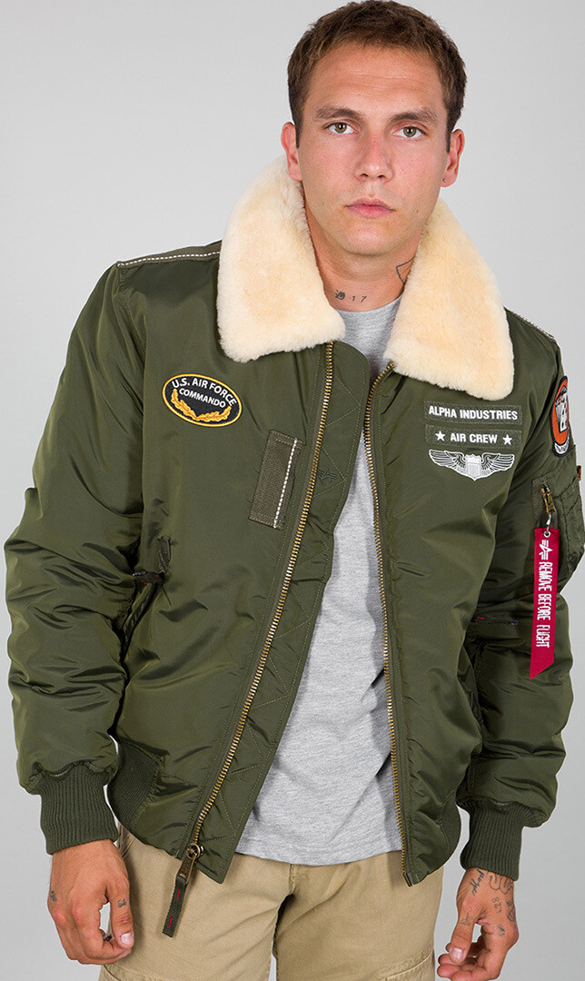 

Куртка Alpha Industries Injector III Air Force, зеленая