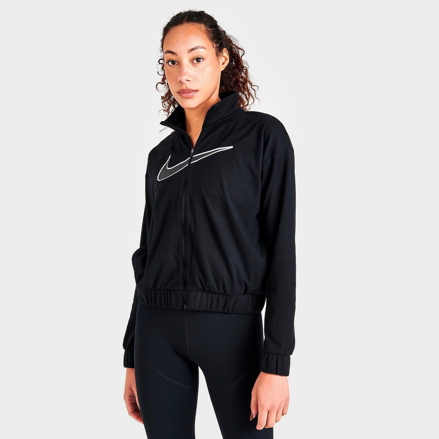 

Женская беговая куртка Nike Dri-FIT Swoosh Run, черный