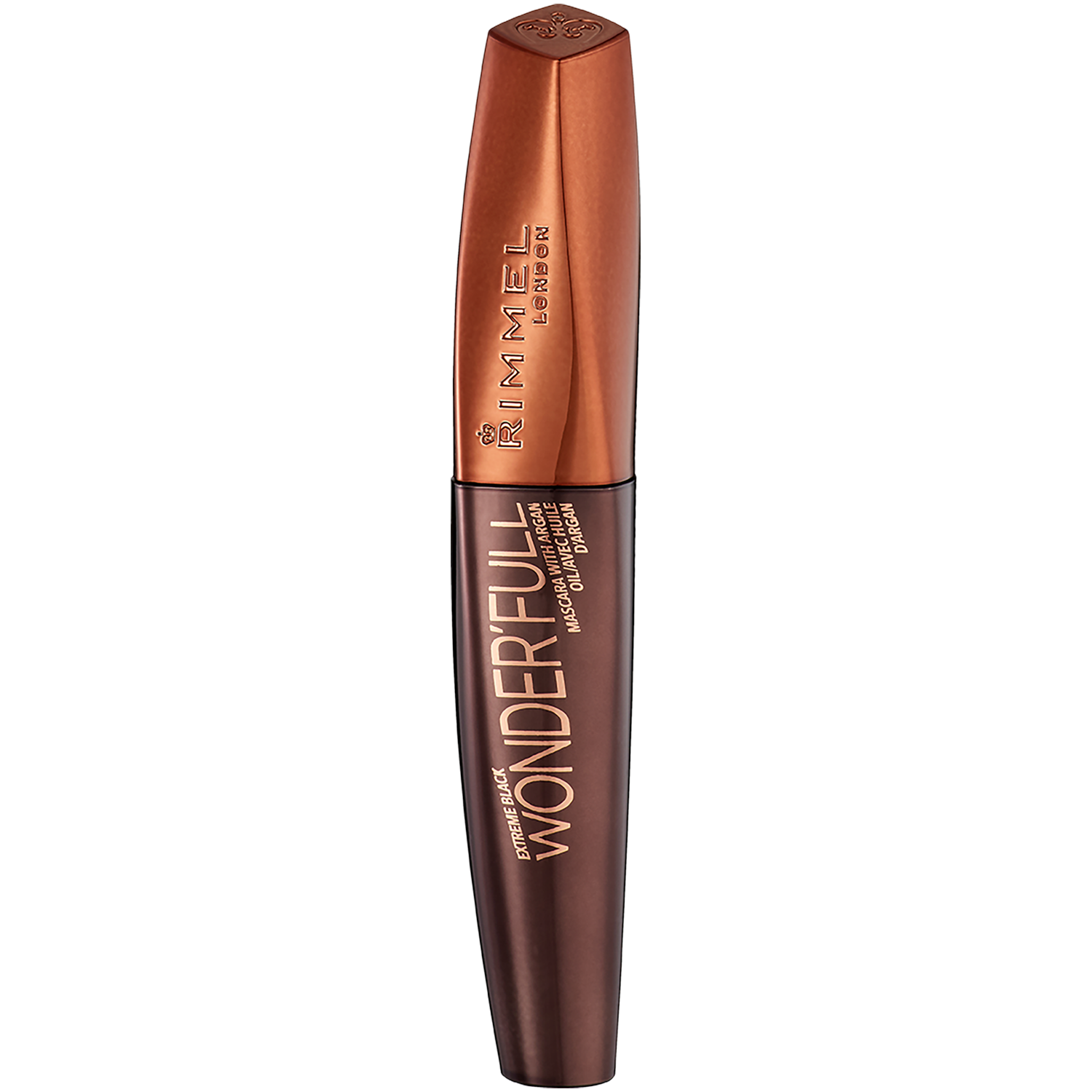 Rimmel Wonder'Full ухаживающая тушь для ресниц с экстра черным аргановым маслом, 12 мл - фото