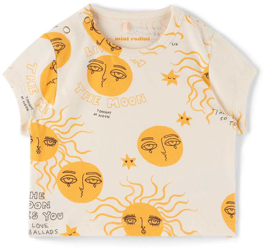 

Детская футболка Off-White Moon & Sun Mini Rodini
