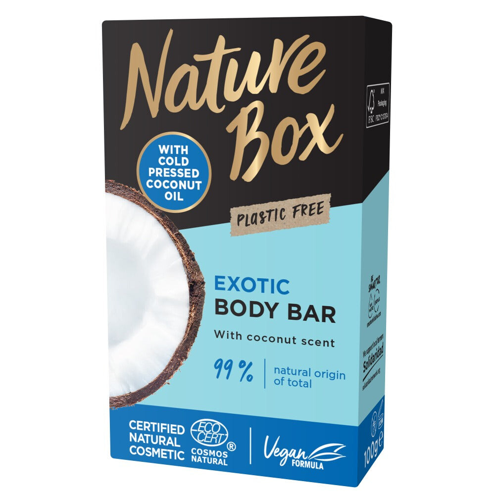 

Nature Box Ухаживающее мыло для тела Coconut Oil с кокосовым маслом 100г