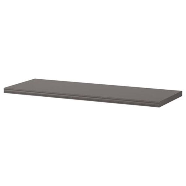 Полка навесная Ikea Bergshult, 80x30 см, темно-серый