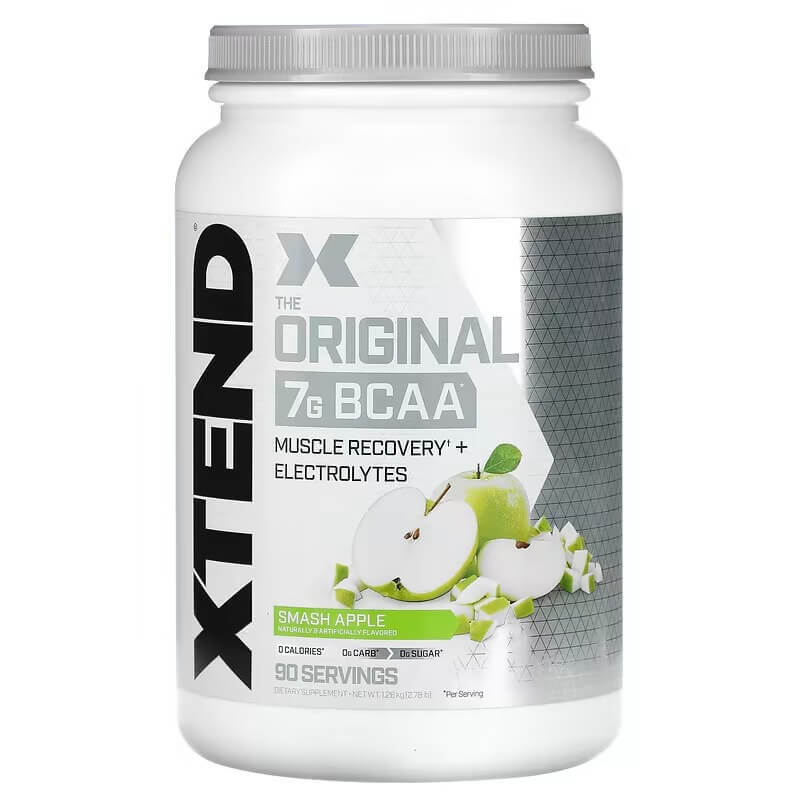 Аминокислоты BCAA Xtend со вкусом яблока 7г, 1260 г аминокислоты bcaa xtend со вкусом голубой малины 7г 420 г
