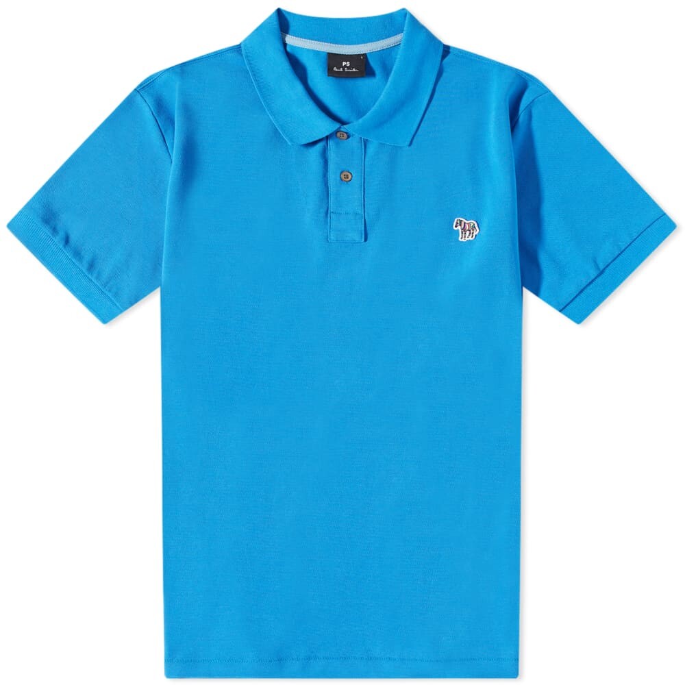 

Футболка Paul Smith Zebra Polo, Синий