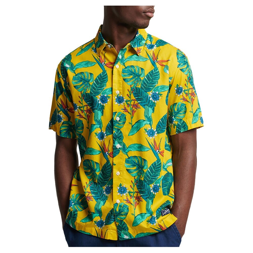 

Рубашка Superdry Vintage Hawaiian, желтый