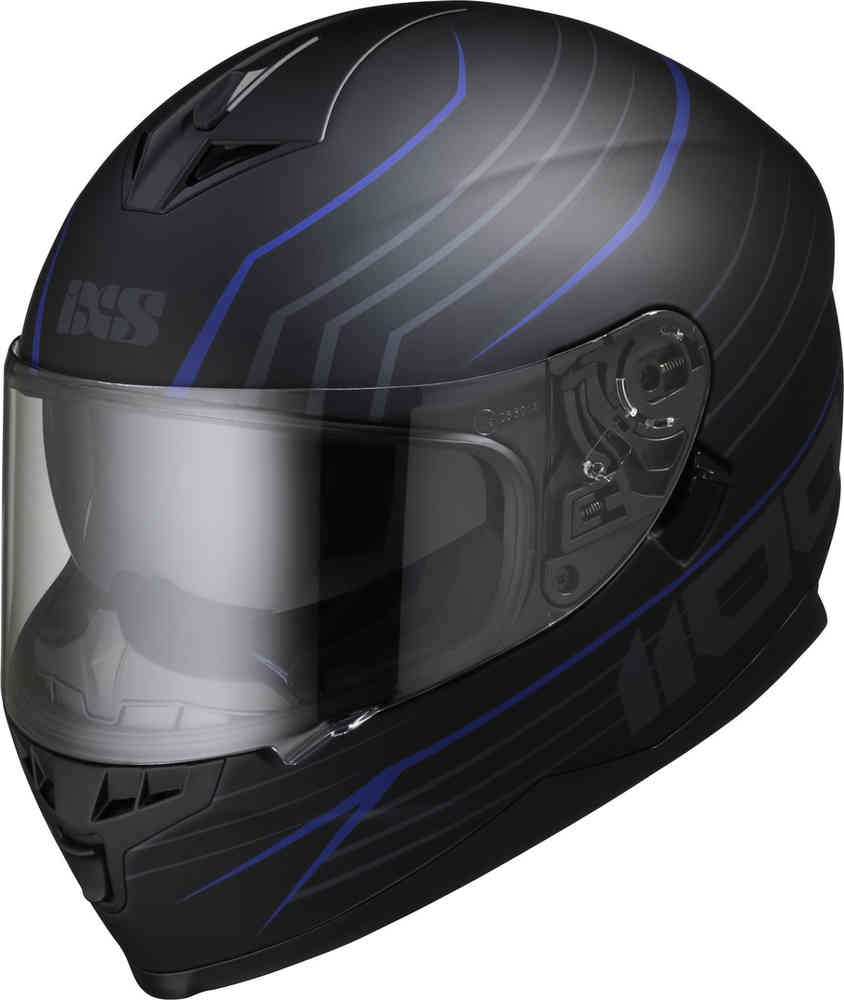 1100 2.1 Шлем IXS, черный/синий 1100 1 0 шлем ixs синий мэтт