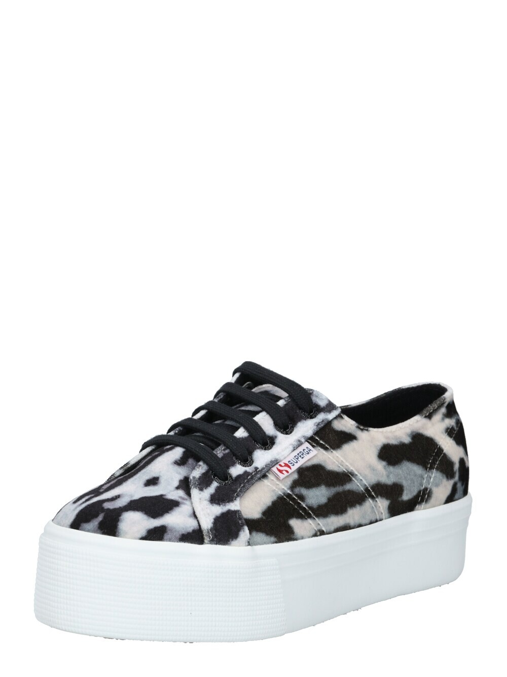 

Кроссовки SUPERGA, серый/черный