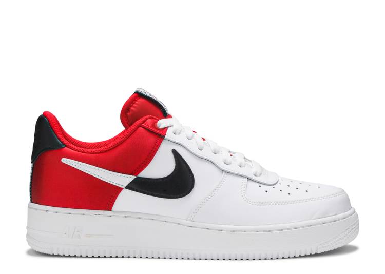 Air force 1 07 lv8 red and black hotsell