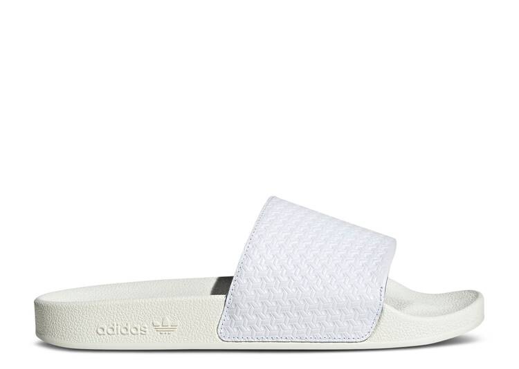 

Кроссовки Adidas ADILETTE SLIDE 'TRIPLE WHITE', белый