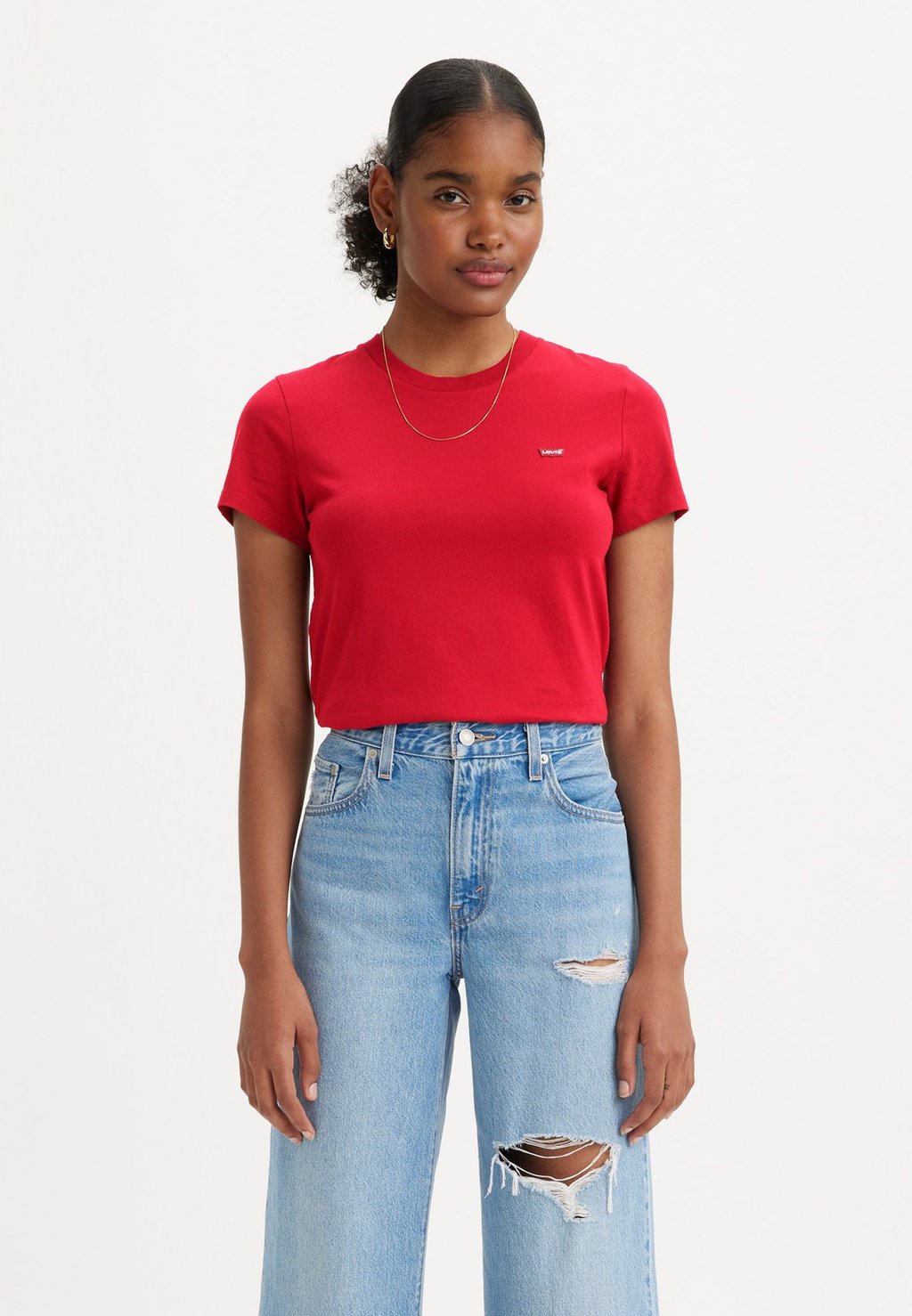 Базовая футболка Perfect Tee Levi's, цвет script red