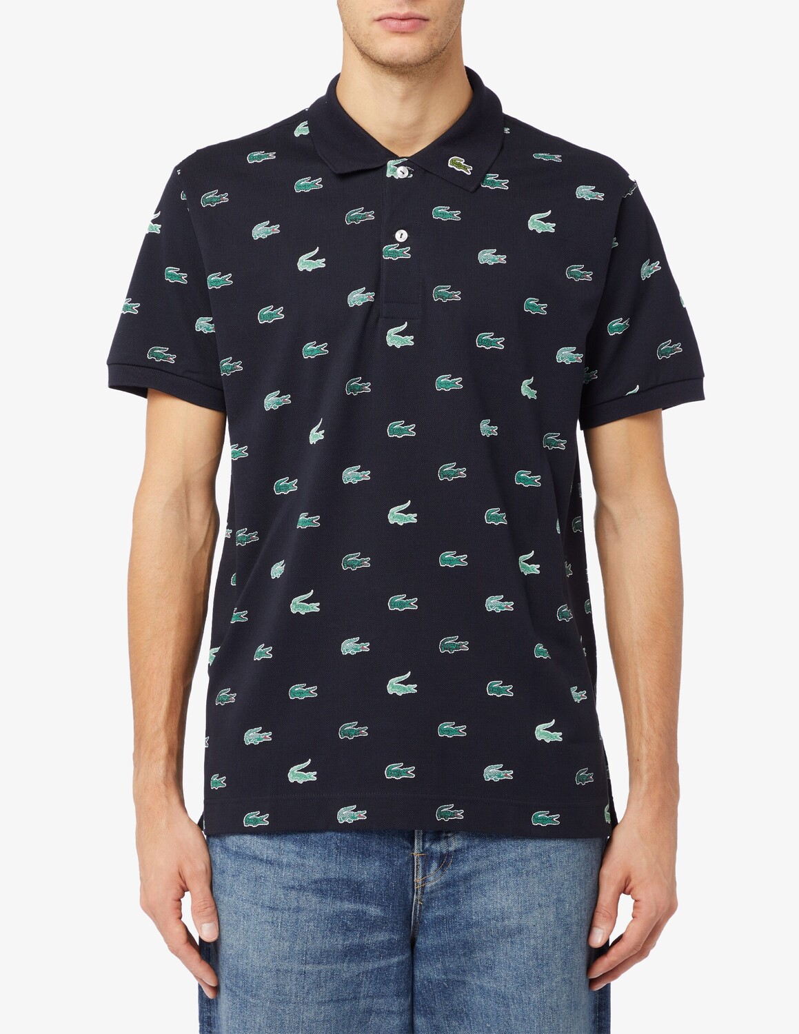 

Рубашка-поло Piquet стандартного кроя Lacoste, черный