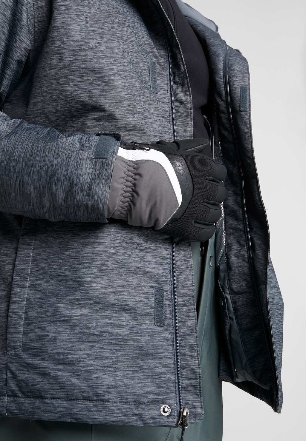 

Перчатки GABINO GLOVE SKI ALPINE Ziener, цвет magnet