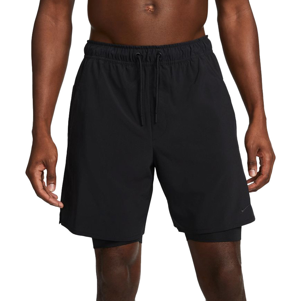 цена Спортивные шорты Nike Dri-FIT Unlimited 7 Inch 2-In-1, черный