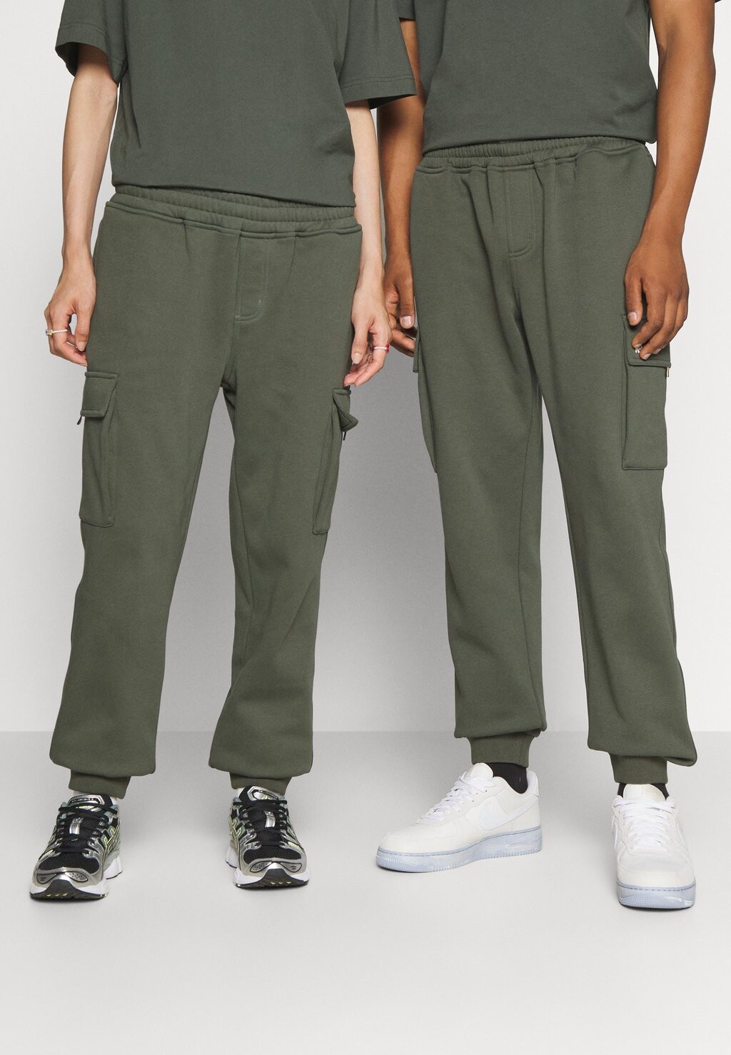 

Спортивные брюки EXCLUSIVE GREG BRUSHED UNISEX K-Way, зеленый черноватый