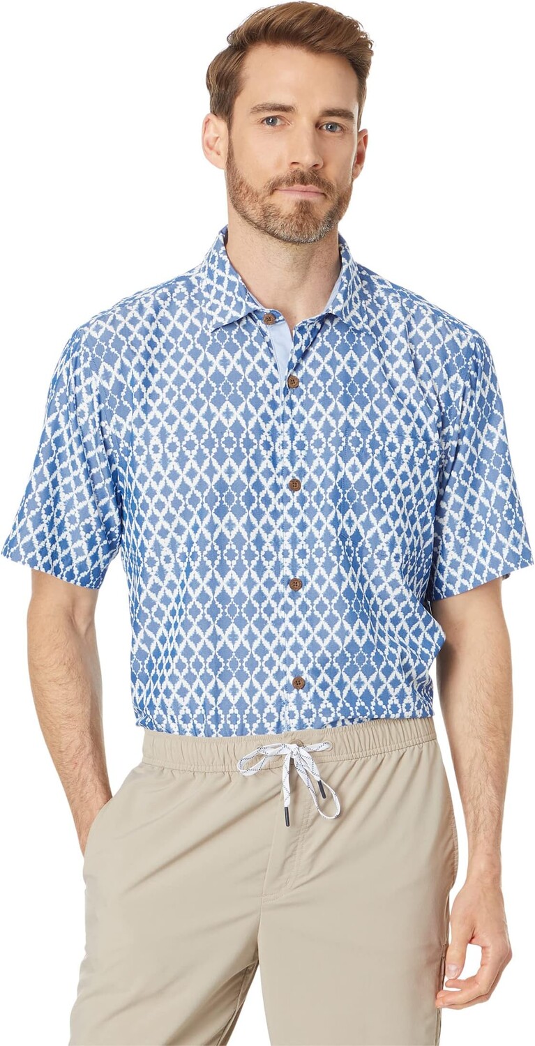 

Рубашка Mojito Bay Shibori Shores Tommy Bahama, цвет Cobalt Sea