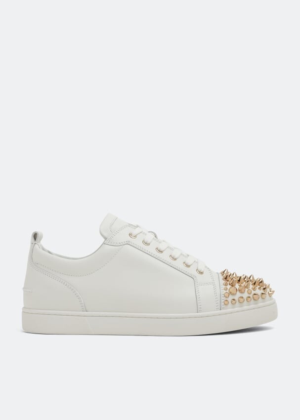 

Кроссовки CHRISTIAN LOUBOUTIN Louis Junior Spikes 2022 sneakers, белый