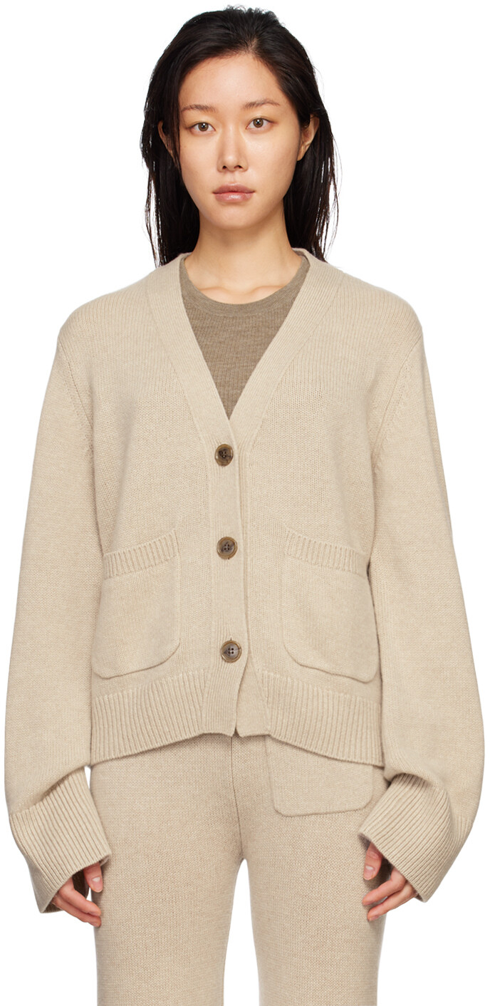 

Beige Danni Cardigan LISA YANG