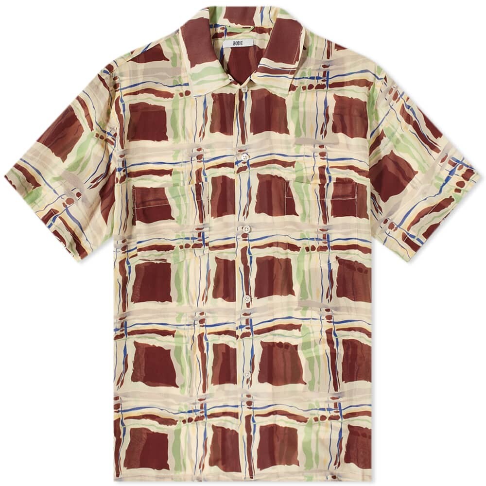 

Рубашка BODE Ripple Plaid Vacation Shirt