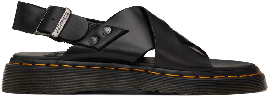 

Черные сандалии Зейна Dr. Martens