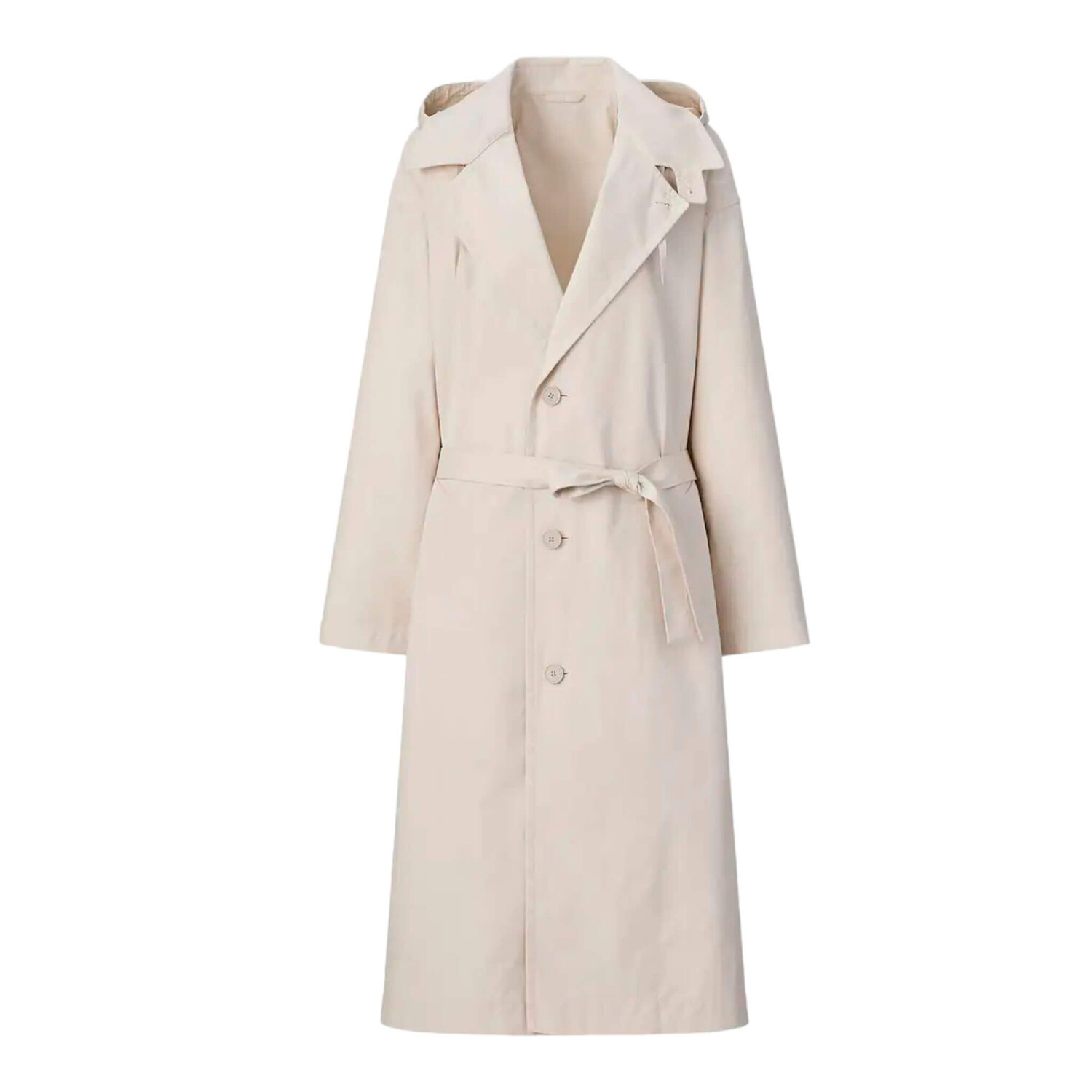 

Пальто Uniqlo U Hooded Long, бежевый
